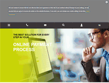 Tablet Screenshot of buckaroo-payments.com